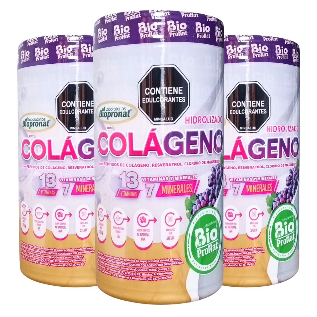 Colágeno Hidrolizado + Biotina + Resveratrol + Magnesio