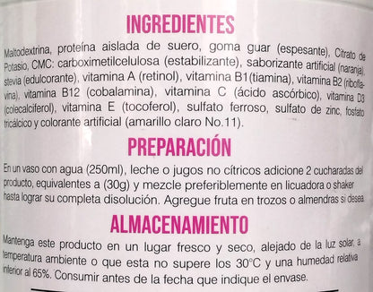2 Tarros de Citrato de Potasio 900 grs. en Polvo