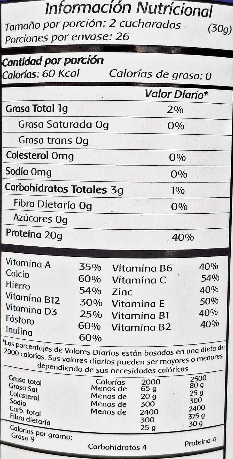 Cartílago de Tiburón + omega 3 + Vitaminas + Inulina