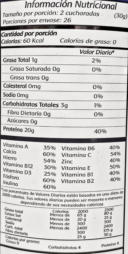 Cartílago de Tiburón + omega 3 + Vitaminas + Inulina