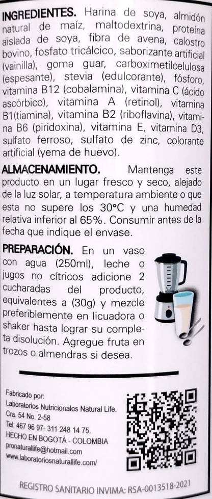 Cartílago de Tiburón + omega 3 + Vitaminas + Inulina