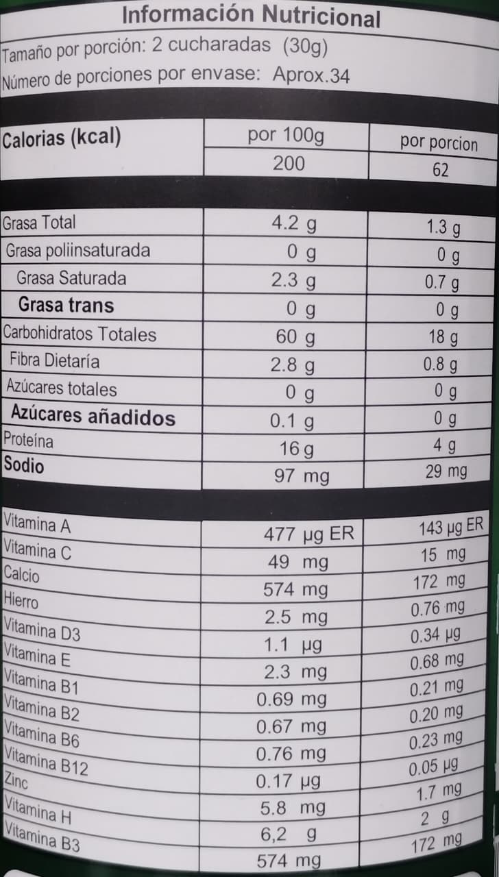 Batido Verde + Vitaminas + Minerales