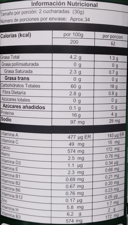 Batido Verde + Vitaminas + Minerales