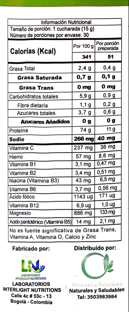 Citrato de Magnesio + Colágeno Hidrolizado + Vitaminas X 3 TARROS