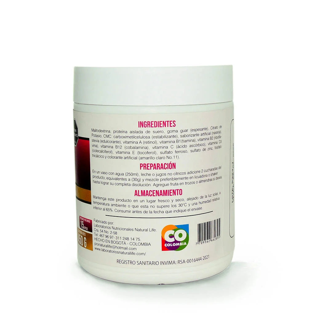 2 Tarros de Citrato de Potasio 900 grs. en Polvo