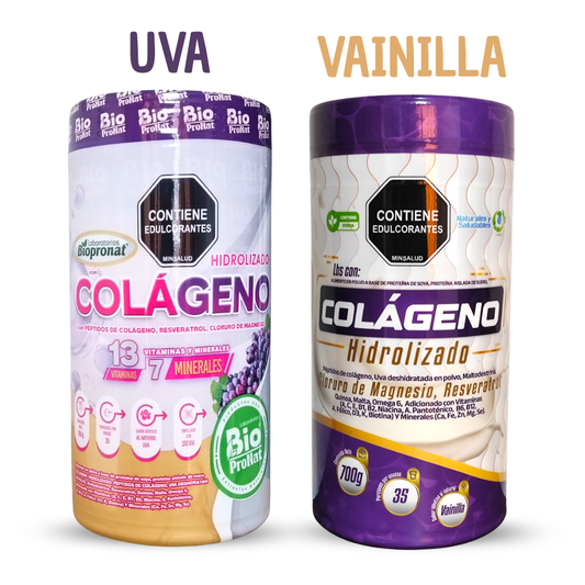 Combo Colágeno Uva Vainilla