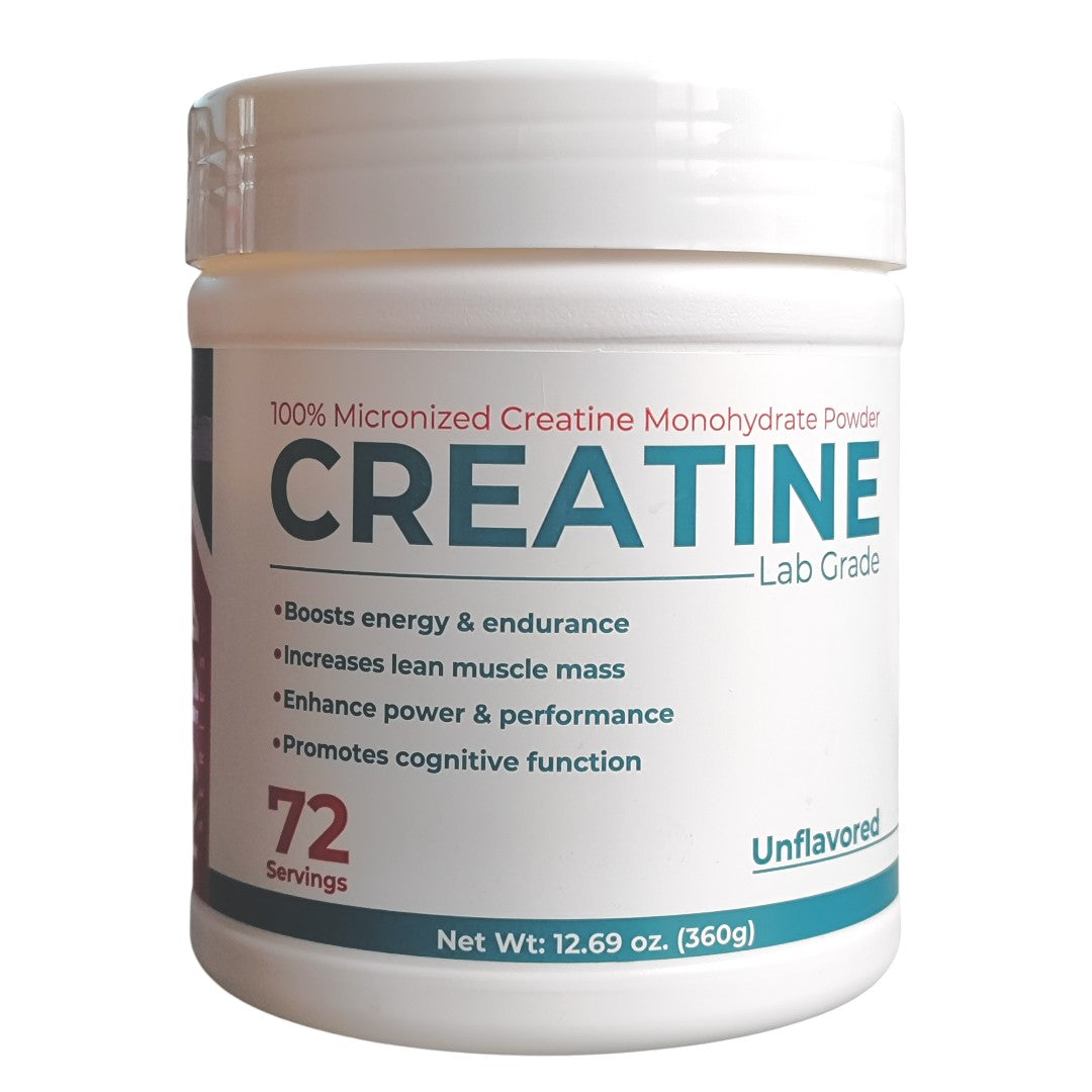 Monohidrato de Creatina Puro 72 porciones-Naturales y Saludables-Unidad-Naturales y Saludables