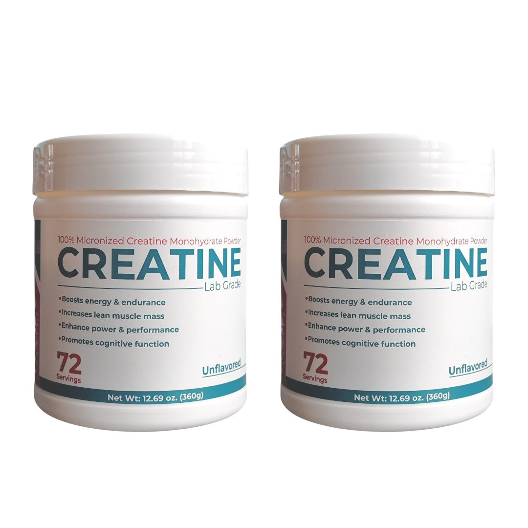 x2 Unidades Monohidrato de Creatina Puro 144 Porciones