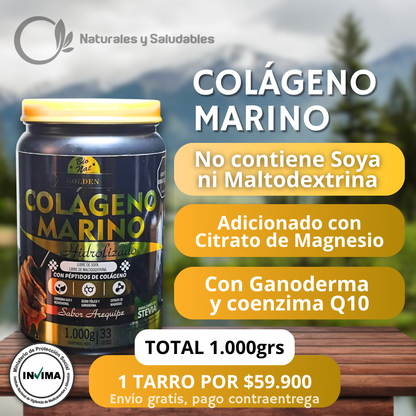Colágeno Marino Golden x1 Tarro
