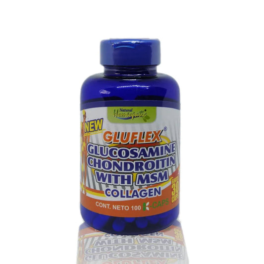 GLUCOSAMINA + Condroitina + Colágeno + Ácido Hialurónico