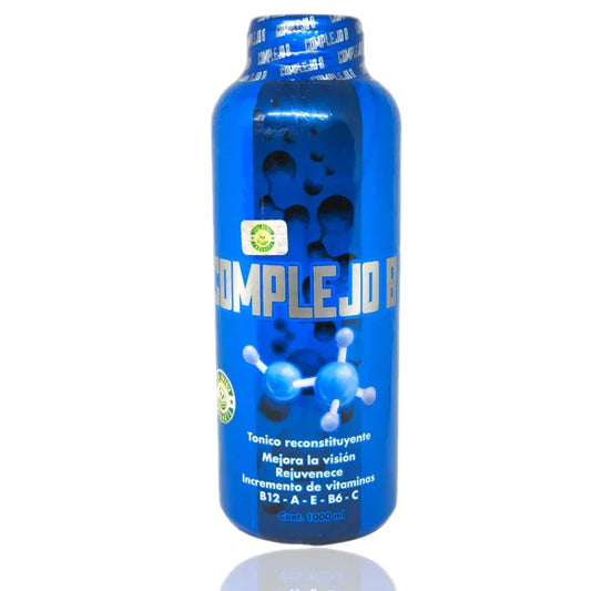 Complejo B + vitaminas + Minerales + Gingseng