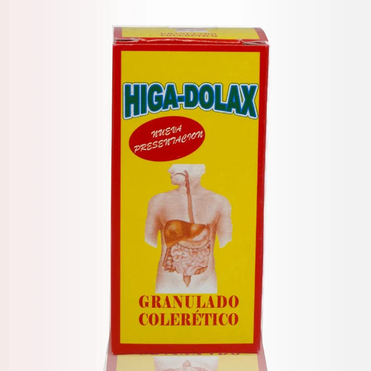 Higadolax granulado colerético, desintoxicante natural en caja, salud del hígado