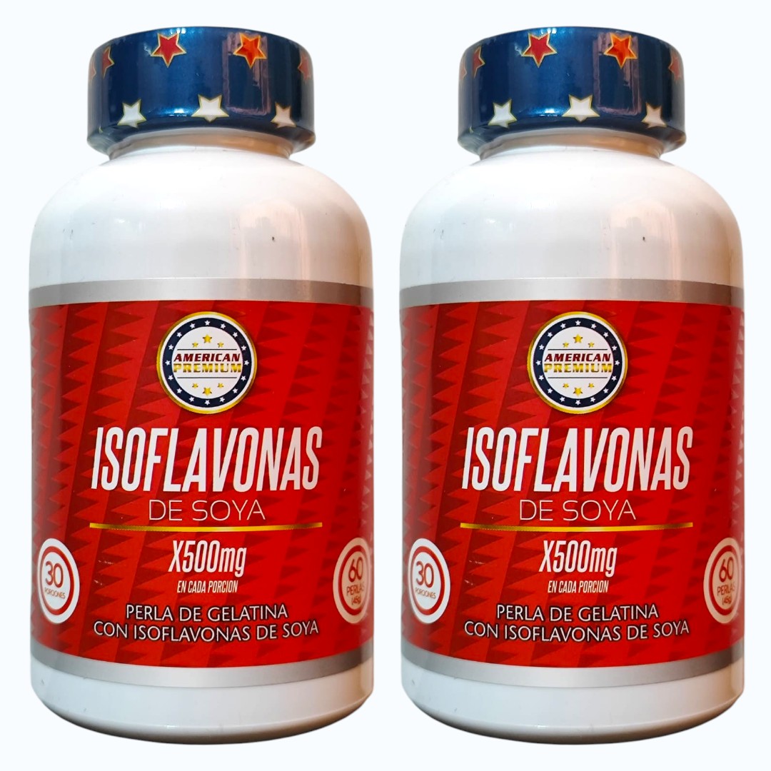 Isaflavonas en capsulas