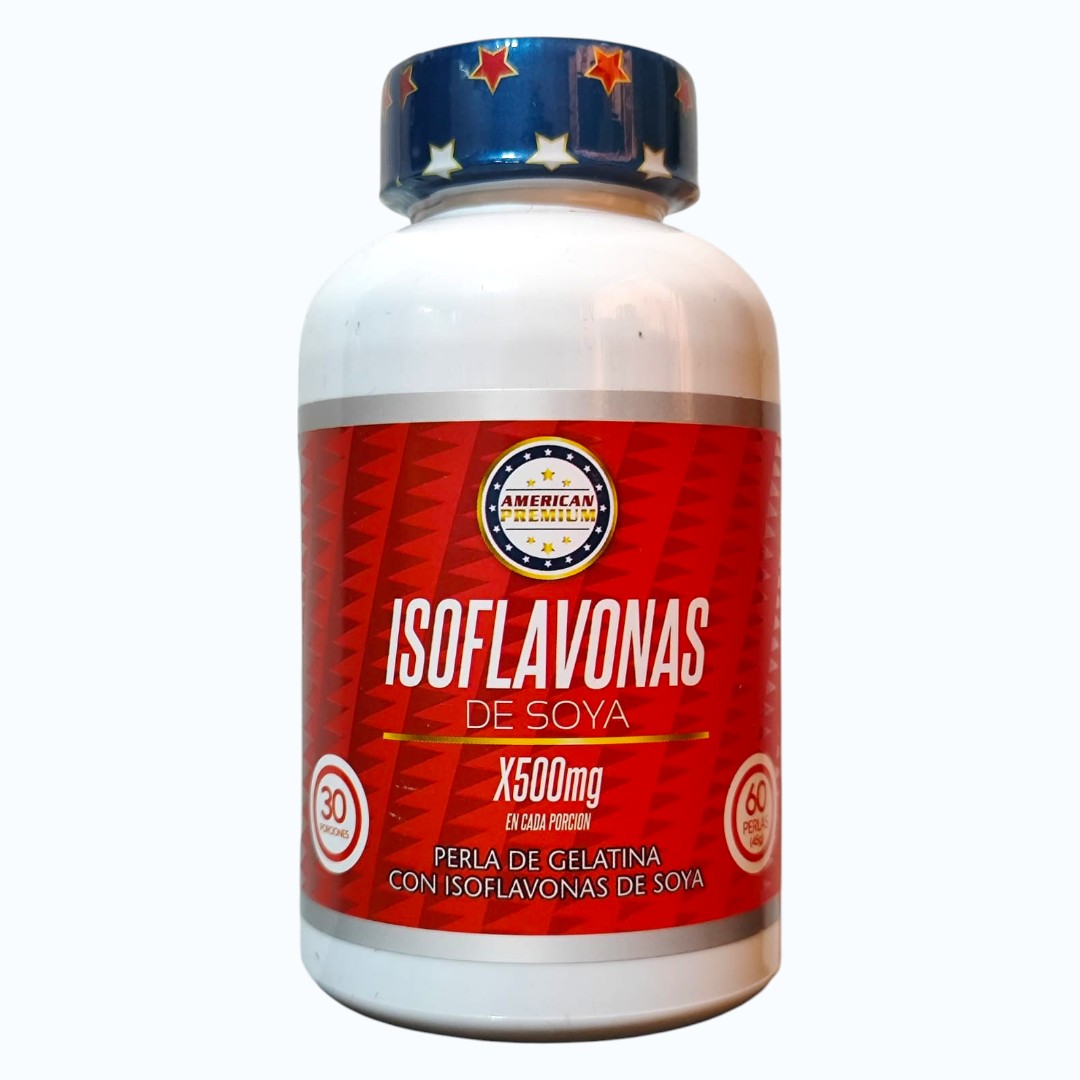 Isaflavonas en capsulas
