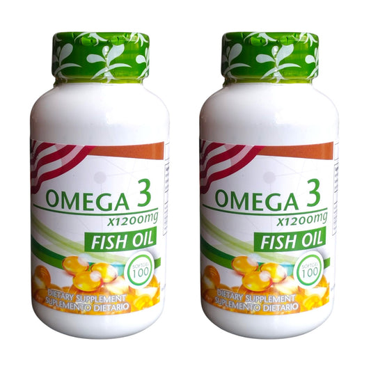 x2 Frascos de Omega 3 en Cápsulas 240g