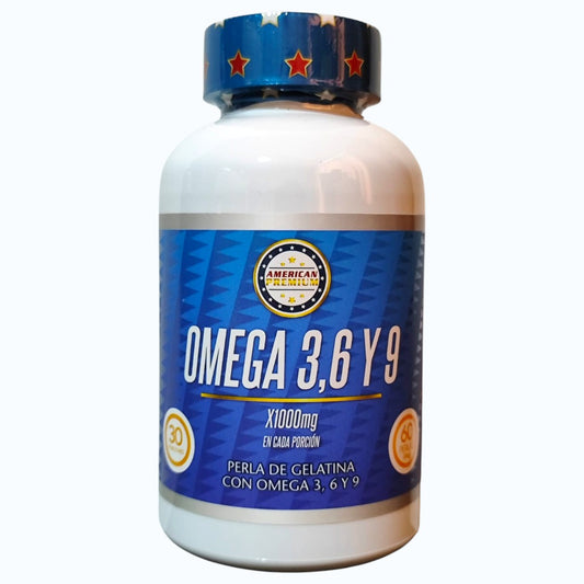 Omega 3, 6 y 9 American Premium