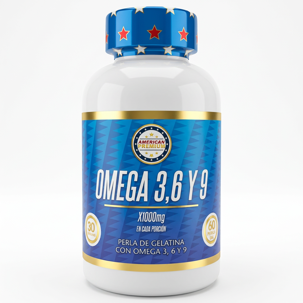 Omega 3, 6 y 9 American Premium
