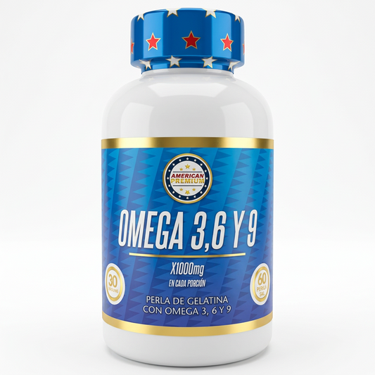 Omega 3, 6 y 9 American Premium