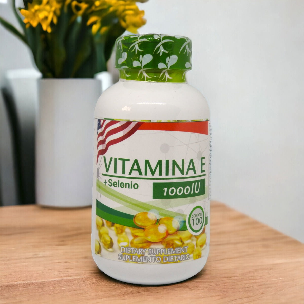 Frasco de cápsulas de VITAMINA E+ Selenio-My Store-Naturales y Saludables