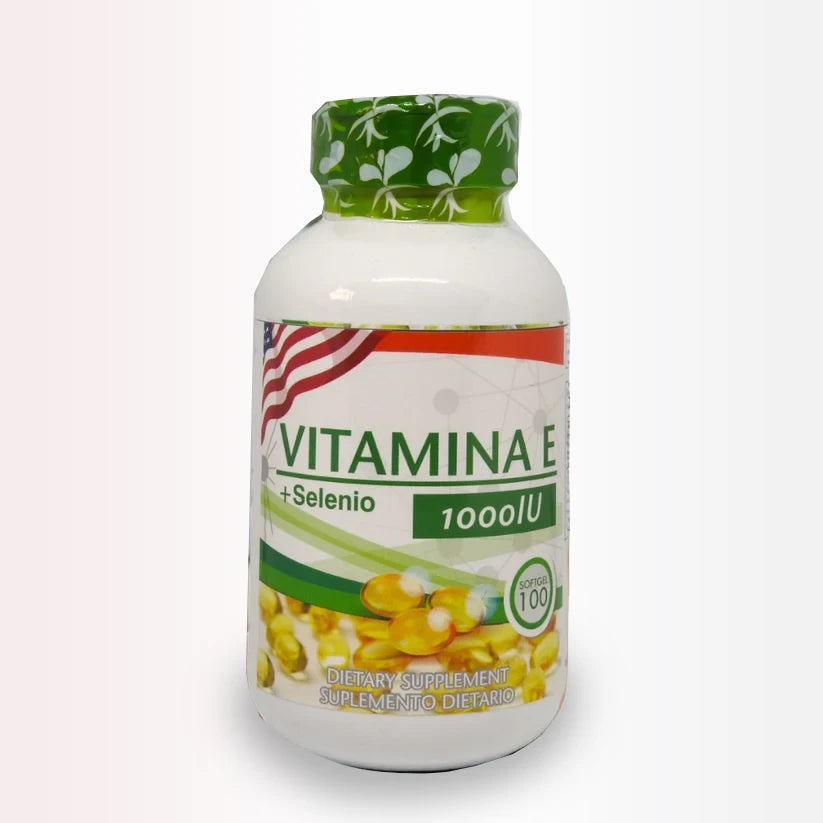Frasco de cápsulas de VITAMINA E+ Selenio-My Store-Naturales y Saludables