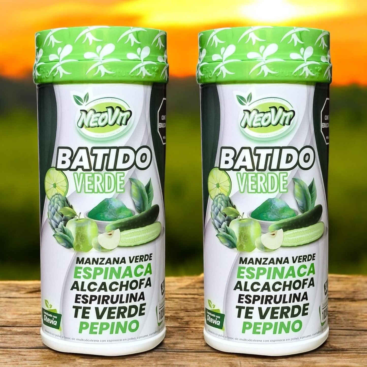 Batido Verde + Vitaminas + Minerales