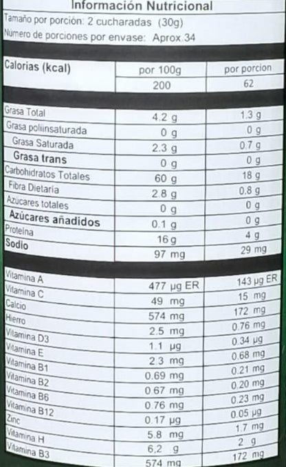 Batido Verde + Vitaminas + Minerales