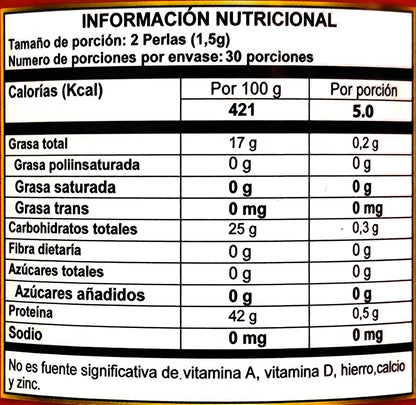 Isaflavonas en capsulas