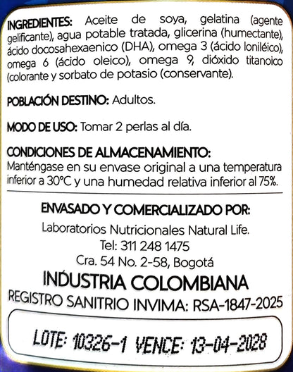 Omega 3, 6 y 9 American Premium