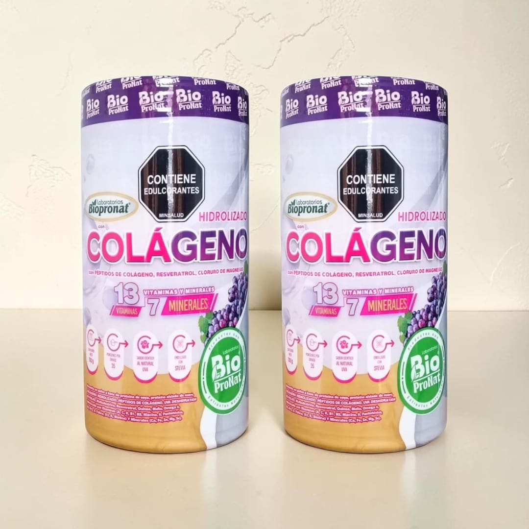 Colágeno Hidrolizado + Biotina + Resveratrol + Magnesio x 2 unidades