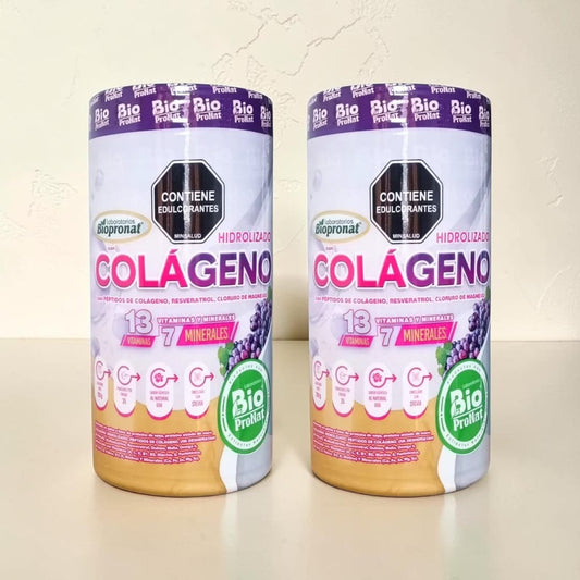 Colágeno Hidrolizado + Biotina + Resveratrol + Magnesio x 2 unidades