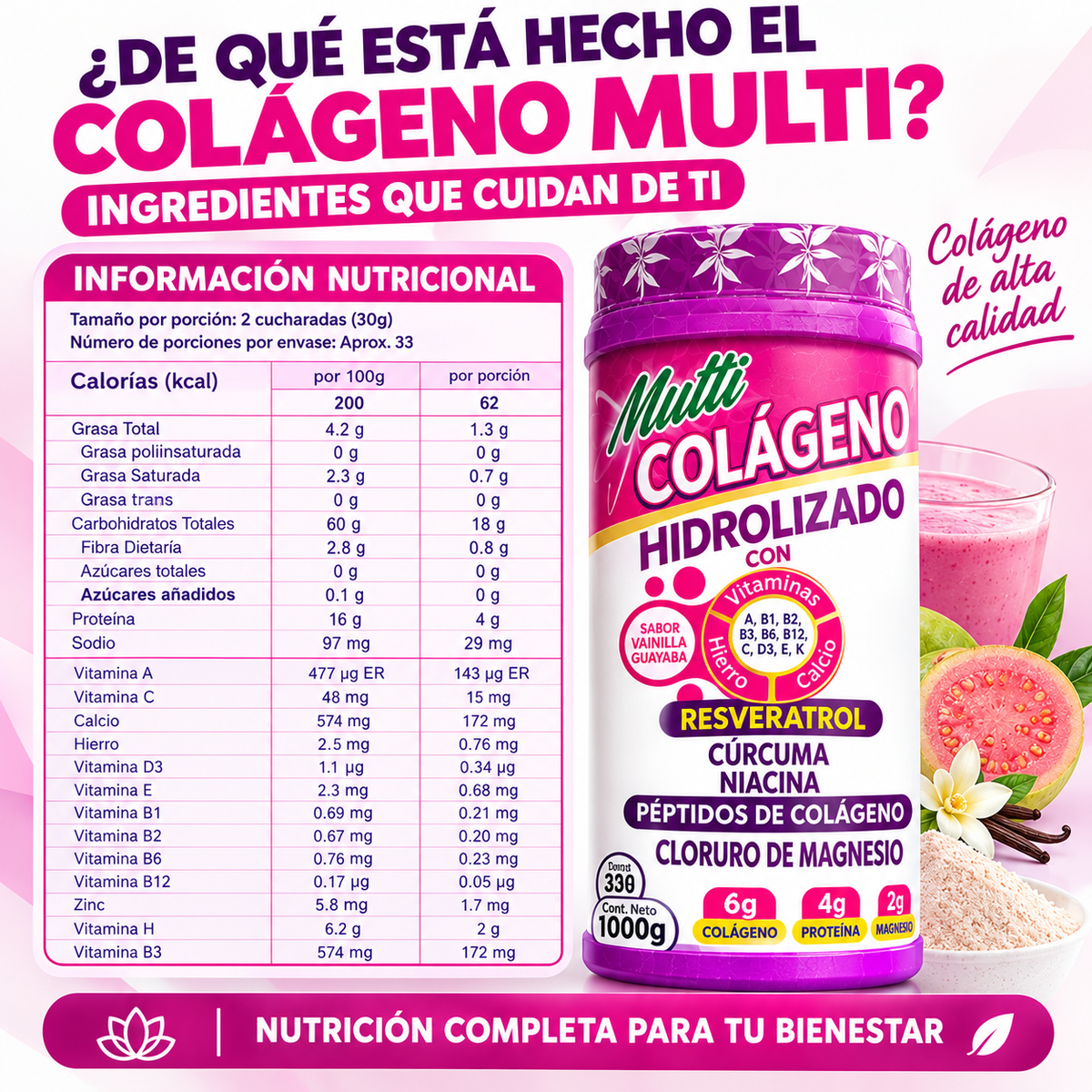 Multi Colágeno Hidrolizado