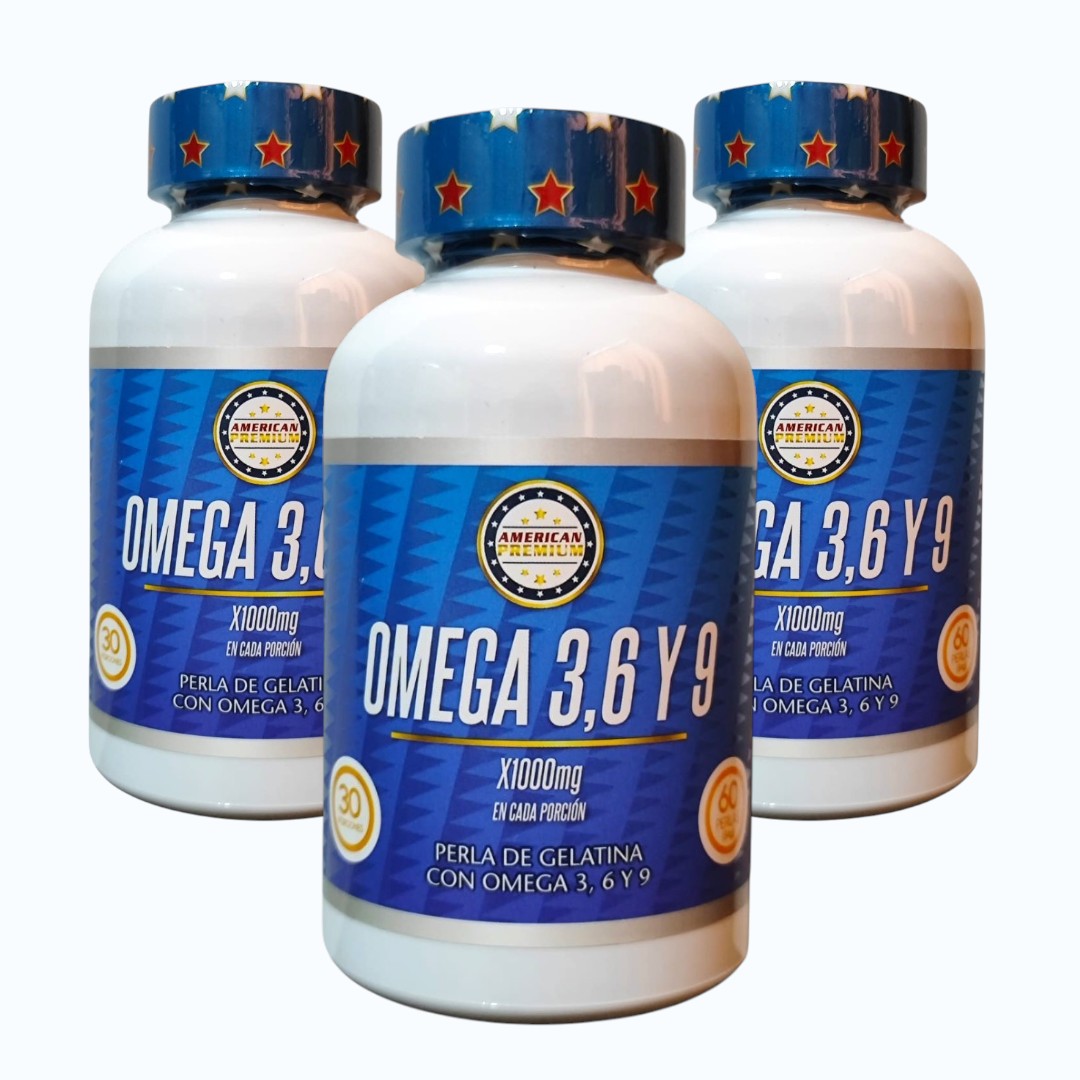 Omega 3, 6 y 9 American Premium