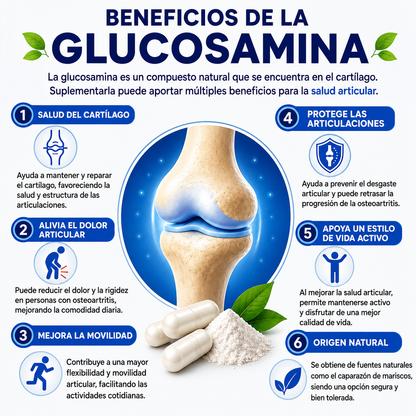 Flex-a-min x 2 Unidades  Glucosamina, Condroitina y MSM