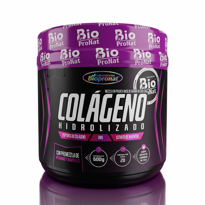 Colágeno Hidrolizado libre de soya y maltodextrina sin edulcorantes