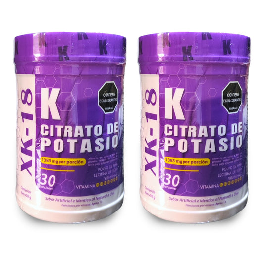 2 FRASCOS Citrato de Potasio