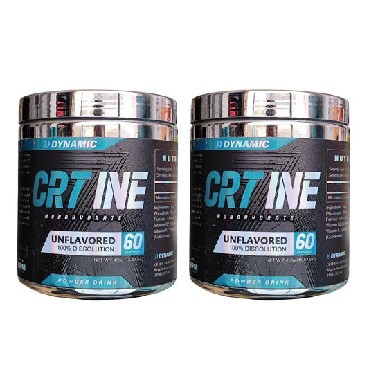 x2 Tarros Monohidrato de Creatina Cr7ine