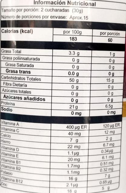 2 Tarros de Citrato de Potasio 900 grs. en Polvo