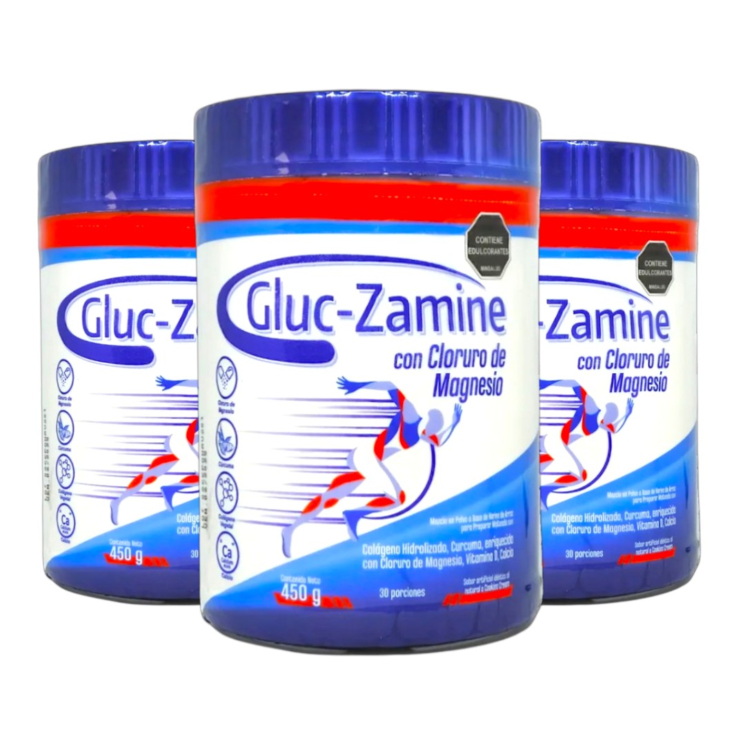 Glucosamina con  Magnesio + Curcuma + Calcio