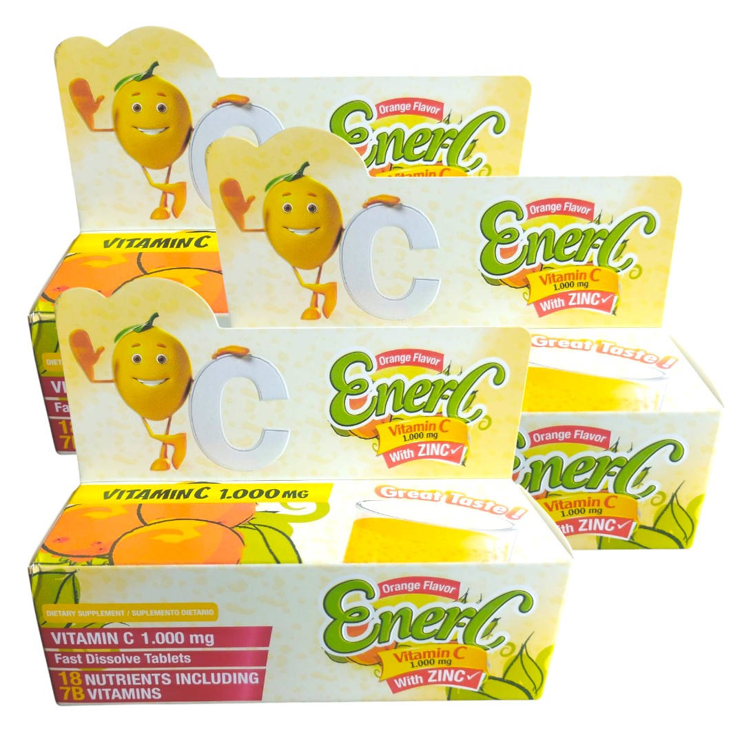 Vitamina C Cápsulas Efervescentes Ener-C | Healthy America