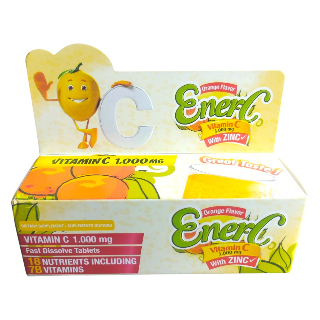 Vitamina C Cápsulas Efervescentes Ener-C | Healthy America