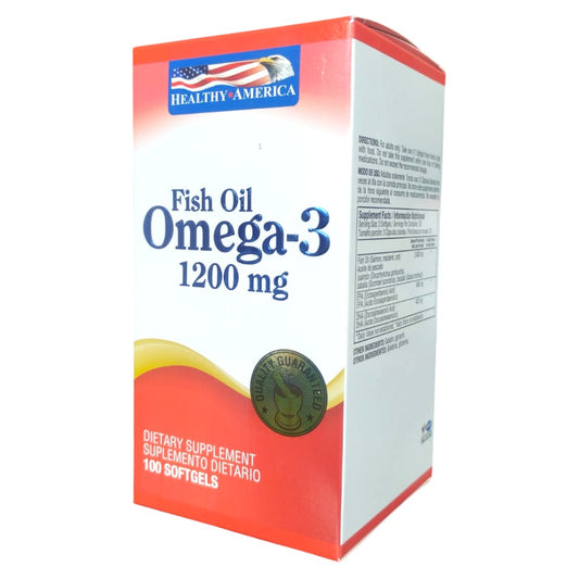 Cápsulas de Omega 3 Healthy America