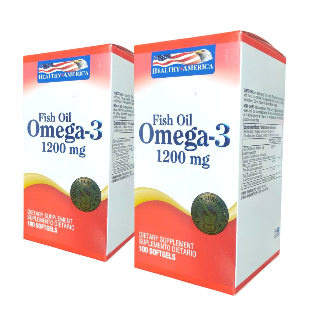 Cápsulas de Omega 3 Healthy America