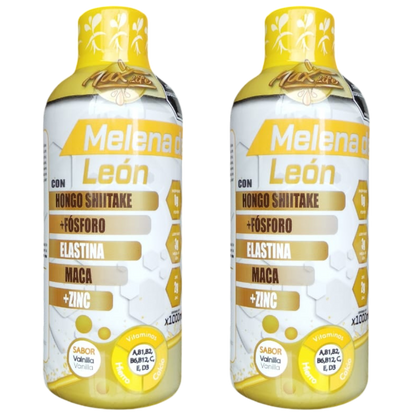 Melena De León Digestión Y Salud Cerebral Vainilla