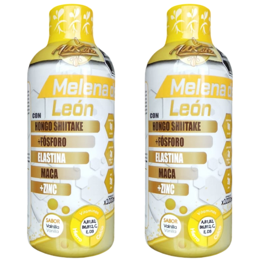 2 Unidades Melena De León Salud Cerebral Vainilla