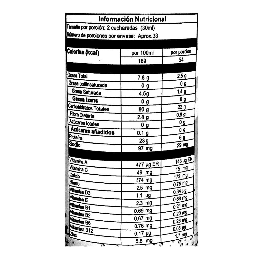 Melena De León Digestión Y Salud Cerebral Vainilla
