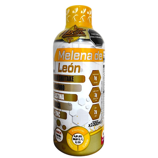 Melena De León Digestión Y Salud Cerebral Vainilla