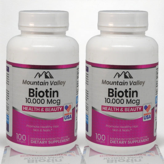 ¡Promoción! 2 Frascos de cápsulas de BIOTINA