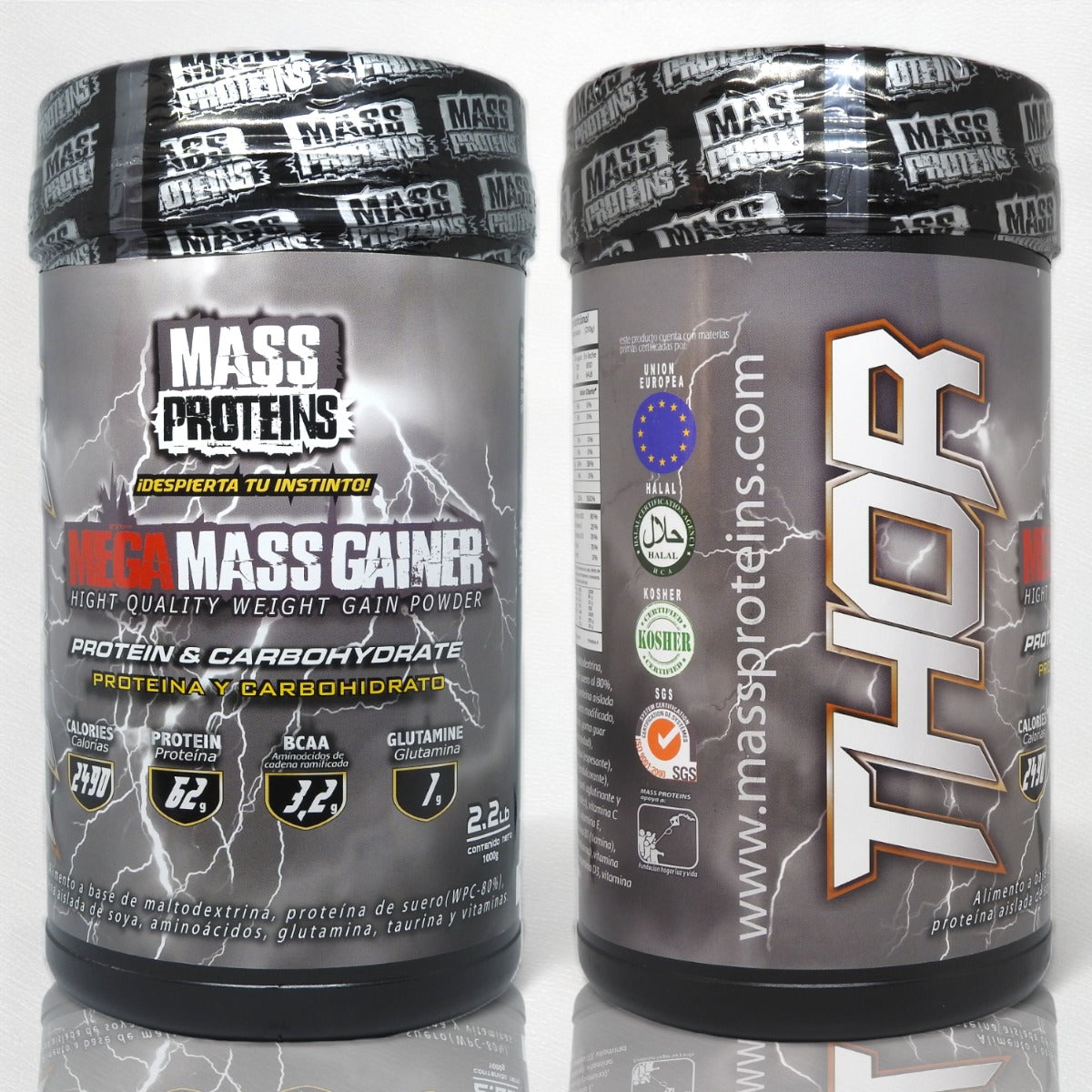 ¡Promoción! 2 tarros de PROTEÍNA MUSCULAR